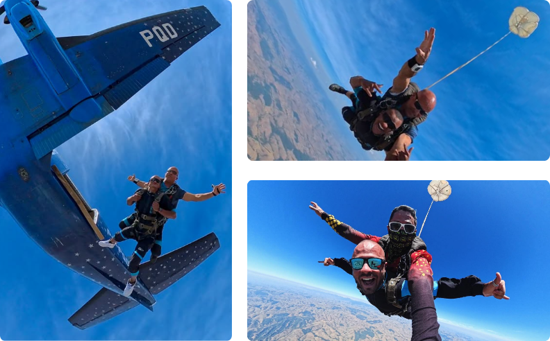 Escola de paraquedismo