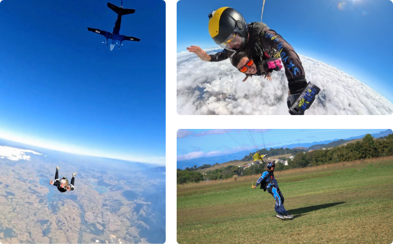 Escola de paraquedismo